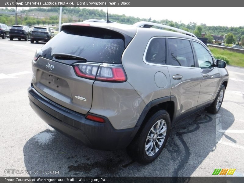 Light Brownstone Pearl / Black 2020 Jeep Cherokee Latitude Plus 4x4