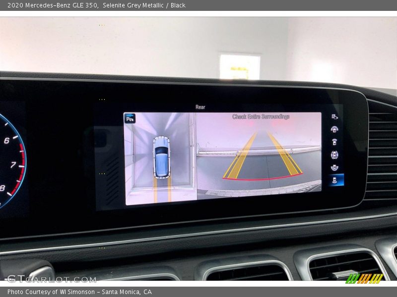 Selenite Grey Metallic / Black 2020 Mercedes-Benz GLE 350