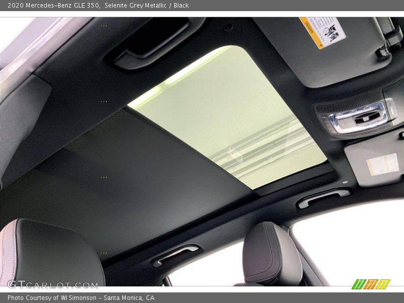 Selenite Grey Metallic / Black 2020 Mercedes-Benz GLE 350