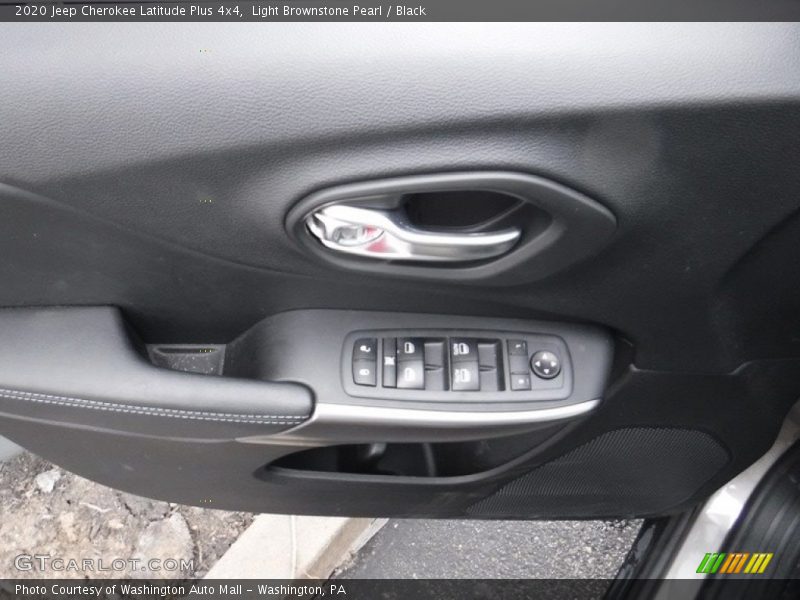 Light Brownstone Pearl / Black 2020 Jeep Cherokee Latitude Plus 4x4