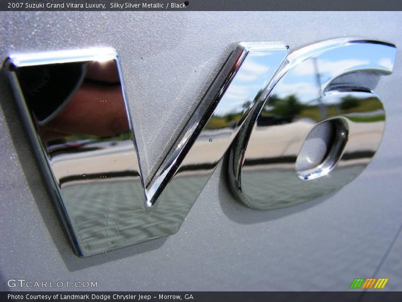 Silky Silver Metallic / Black 2007 Suzuki Grand Vitara Luxury
