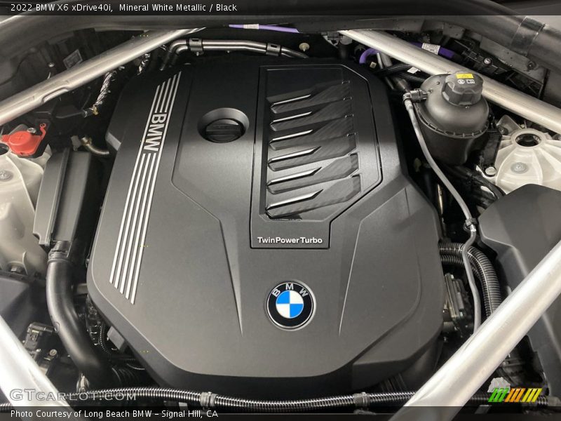 2022 X6 xDrive40i Engine - 3.0 Liter M TwinPower Turbocharged DOHC 24-Valve Inline 6 Cylinder