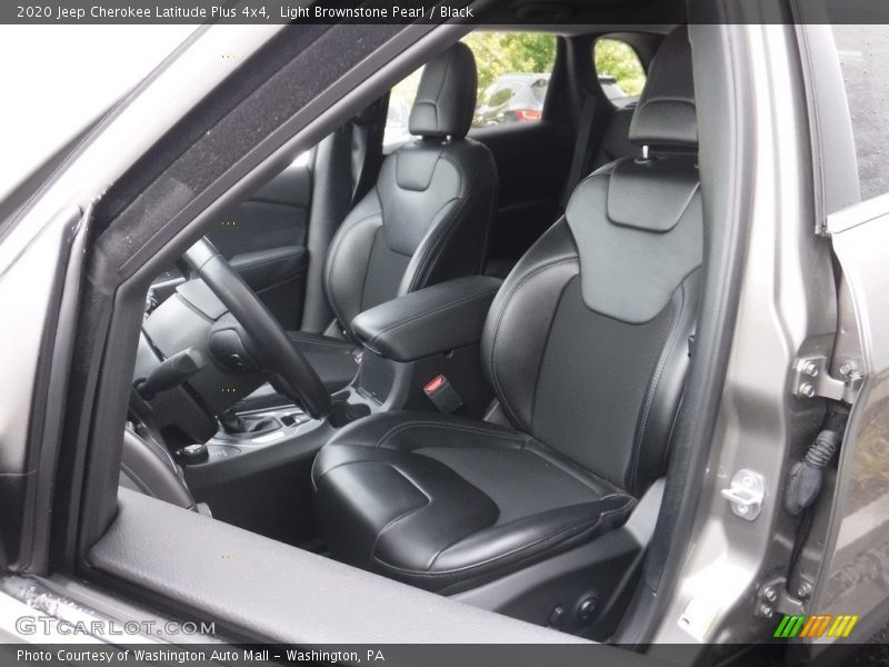Light Brownstone Pearl / Black 2020 Jeep Cherokee Latitude Plus 4x4