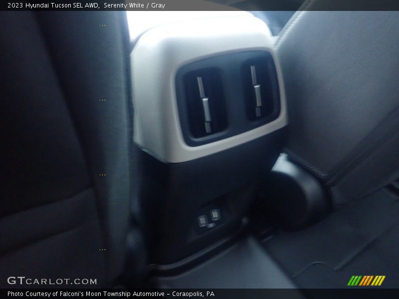 Serenity White / Gray 2023 Hyundai Tucson SEL AWD