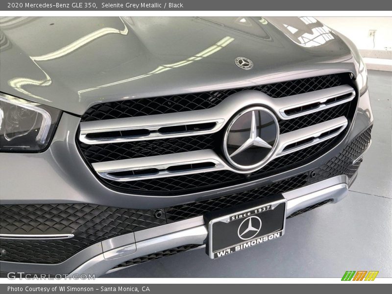 Selenite Grey Metallic / Black 2020 Mercedes-Benz GLE 350