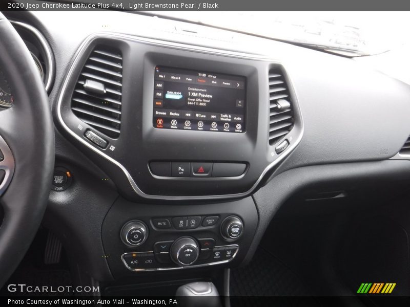 Light Brownstone Pearl / Black 2020 Jeep Cherokee Latitude Plus 4x4