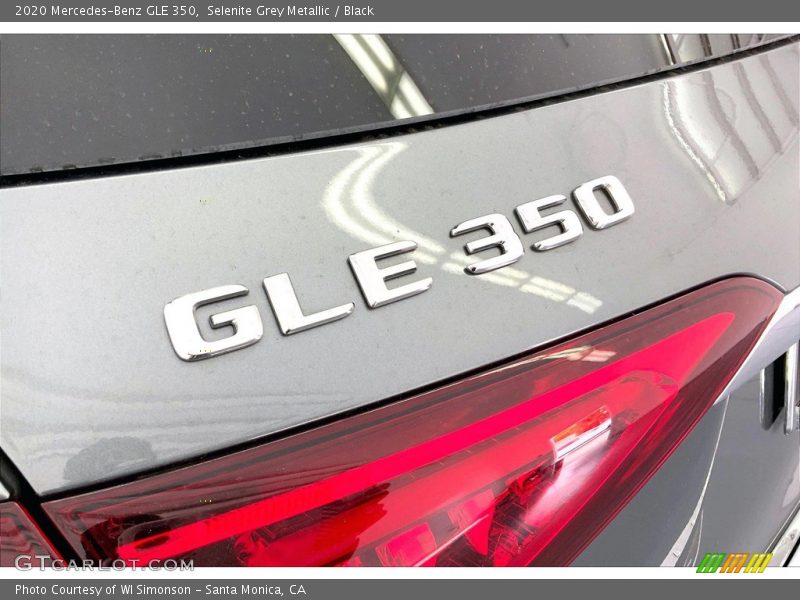 Selenite Grey Metallic / Black 2020 Mercedes-Benz GLE 350
