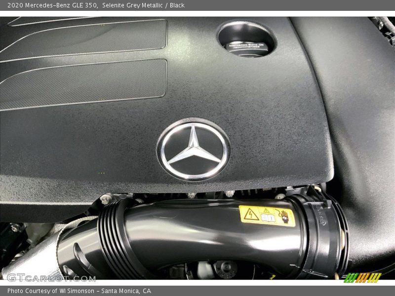 Selenite Grey Metallic / Black 2020 Mercedes-Benz GLE 350