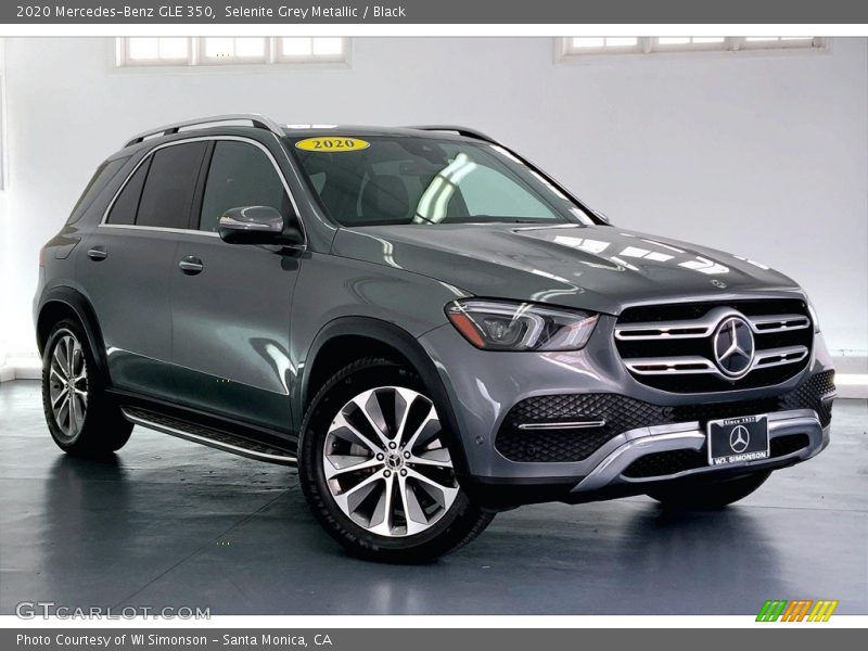 Selenite Grey Metallic / Black 2020 Mercedes-Benz GLE 350