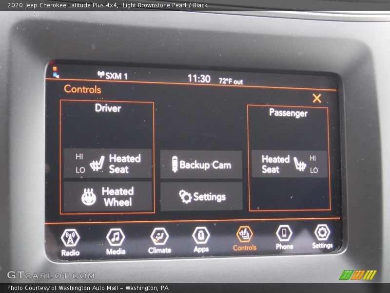 Light Brownstone Pearl / Black 2020 Jeep Cherokee Latitude Plus 4x4