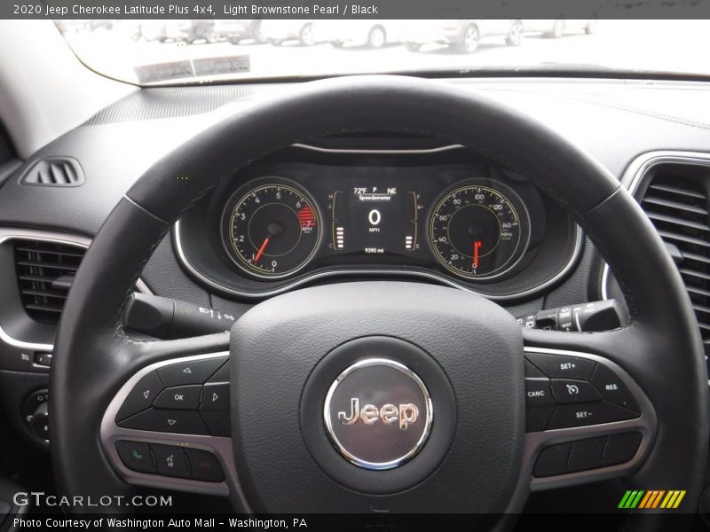 Light Brownstone Pearl / Black 2020 Jeep Cherokee Latitude Plus 4x4