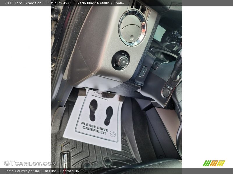 Tuxedo Black Metallic / Ebony 2015 Ford Expedition EL Platinum 4x4