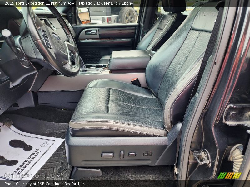 Front Seat of 2015 Expedition EL Platinum 4x4