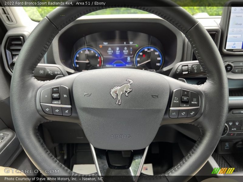  2022 Bronco Sport Badlands 4x4 Steering Wheel