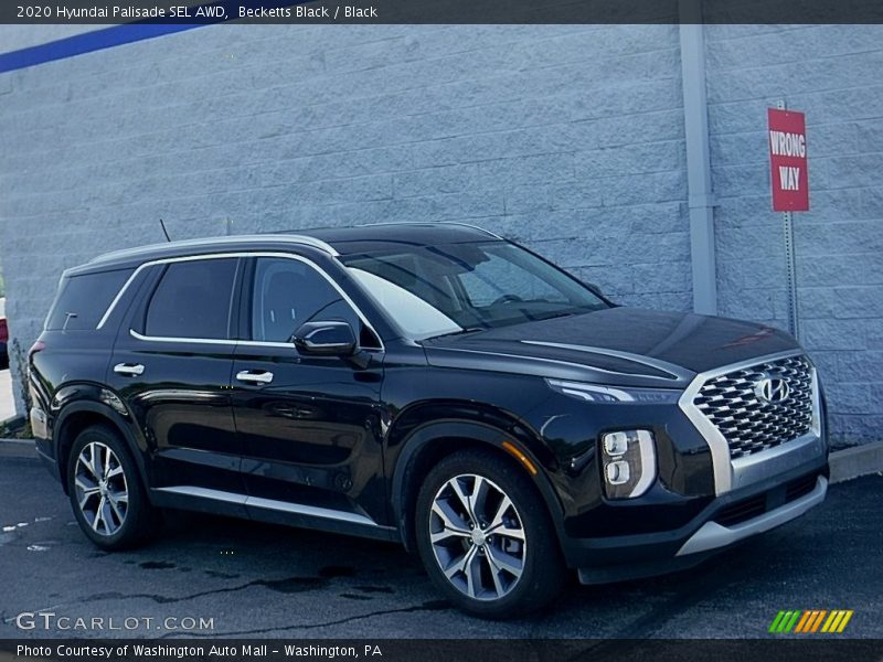 Front 3/4 View of 2020 Palisade SEL AWD