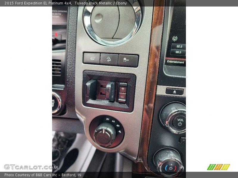 Controls of 2015 Expedition EL Platinum 4x4