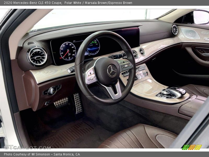  2020 CLS 450 Coupe Marsala Brown/Espresso Brown Interior
