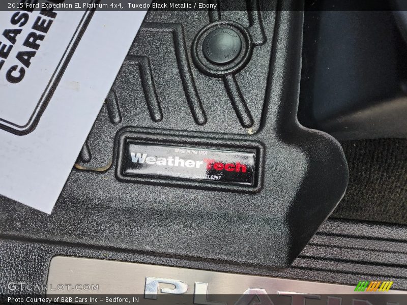 Tuxedo Black Metallic / Ebony 2015 Ford Expedition EL Platinum 4x4