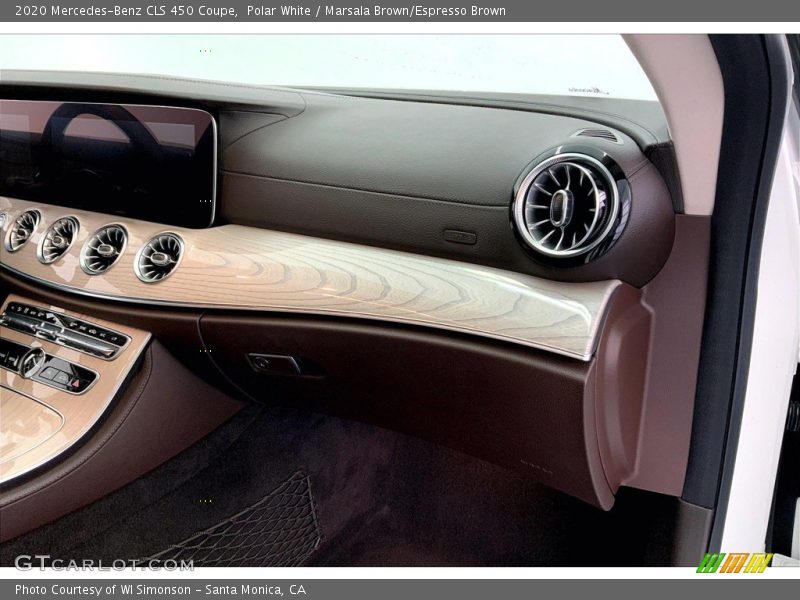 Dashboard of 2020 CLS 450 Coupe