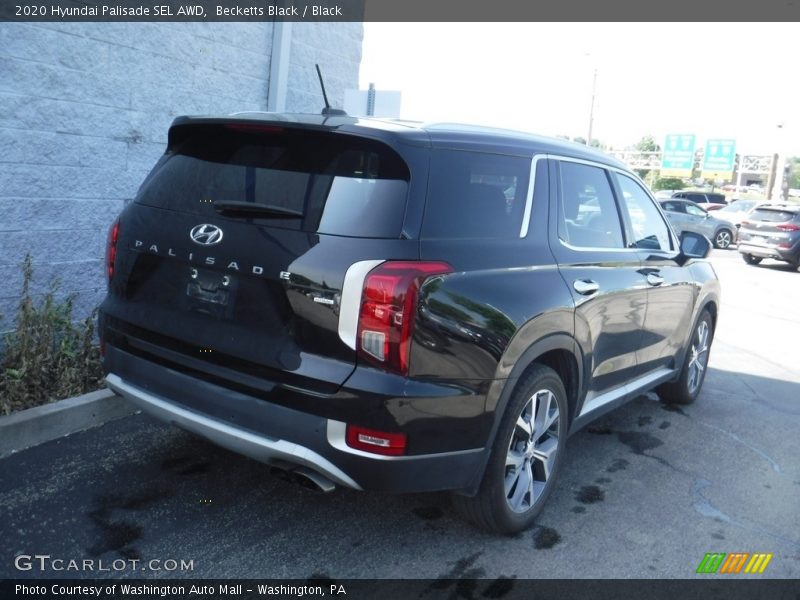 Becketts Black / Black 2020 Hyundai Palisade SEL AWD