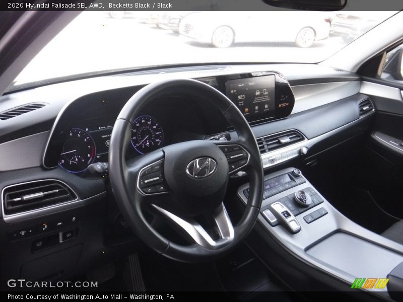 Dashboard of 2020 Palisade SEL AWD