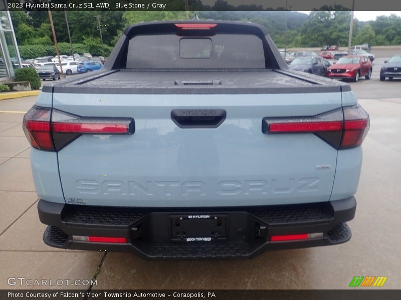 Blue Stone / Gray 2023 Hyundai Santa Cruz SEL AWD