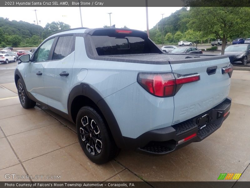 Blue Stone / Gray 2023 Hyundai Santa Cruz SEL AWD