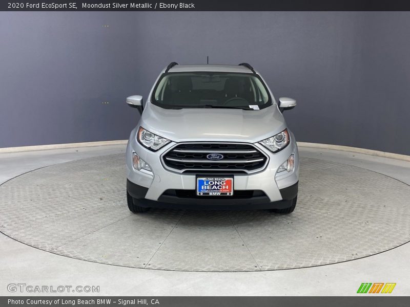 Moondust Silver Metallic / Ebony Black 2020 Ford EcoSport SE