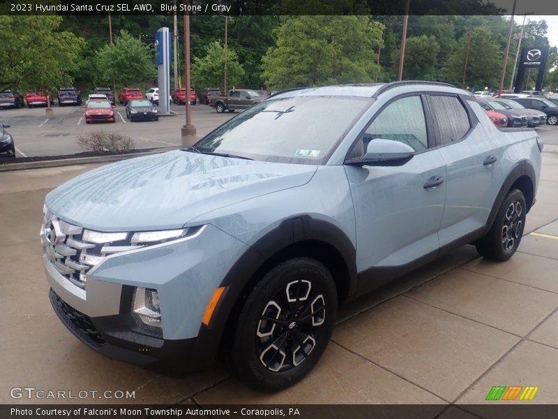 Blue Stone / Gray 2023 Hyundai Santa Cruz SEL AWD