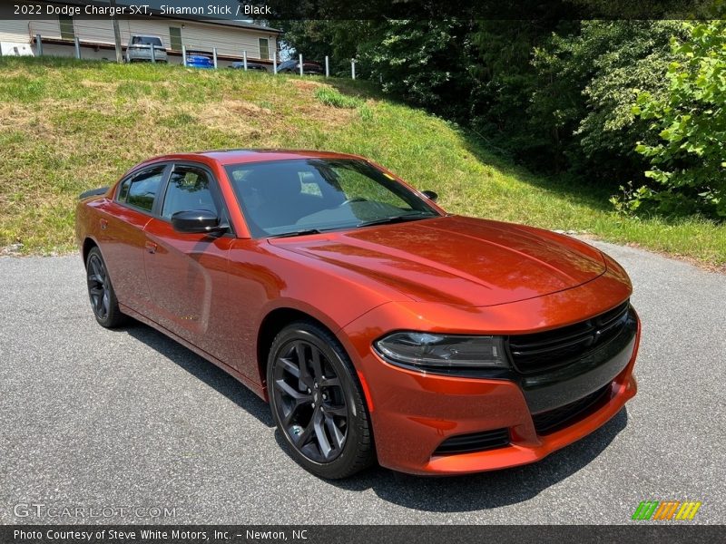 Front 3/4 View of 2022 Charger SXT