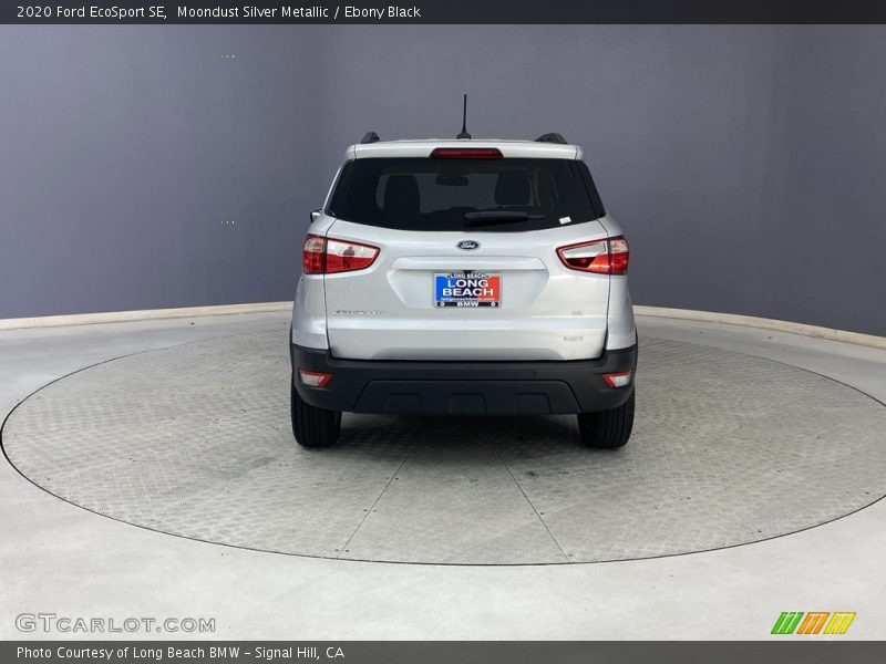 Moondust Silver Metallic / Ebony Black 2020 Ford EcoSport SE