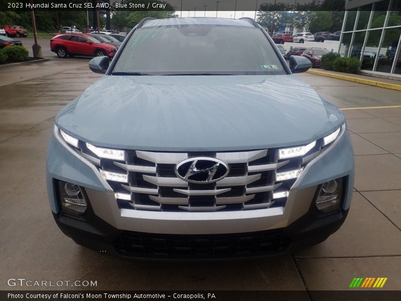 Blue Stone / Gray 2023 Hyundai Santa Cruz SEL AWD