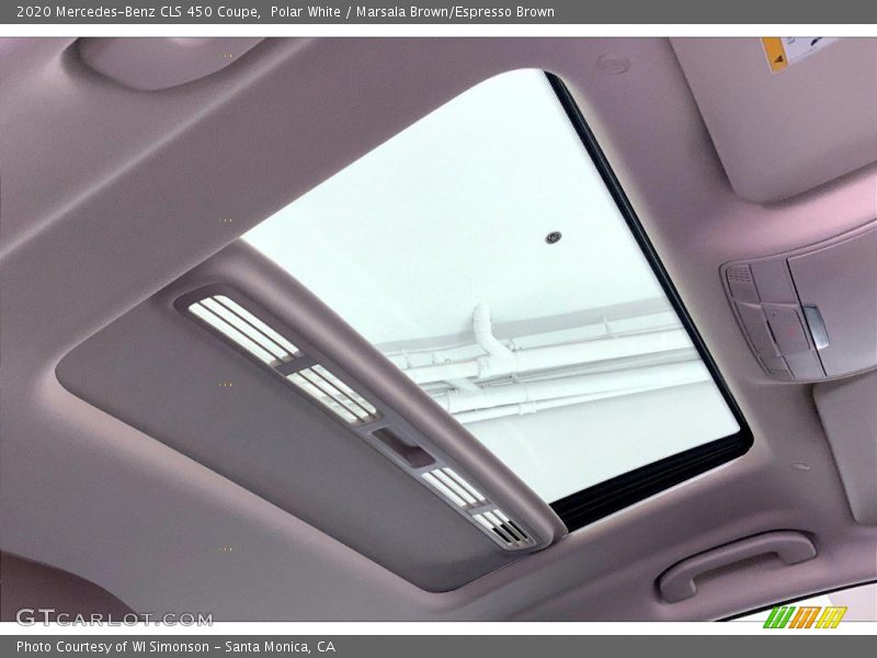 Sunroof of 2020 CLS 450 Coupe