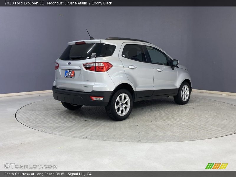 Moondust Silver Metallic / Ebony Black 2020 Ford EcoSport SE