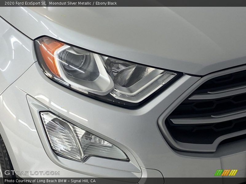 Moondust Silver Metallic / Ebony Black 2020 Ford EcoSport SE