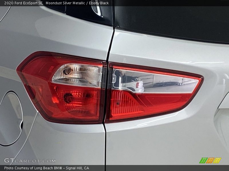 Moondust Silver Metallic / Ebony Black 2020 Ford EcoSport SE