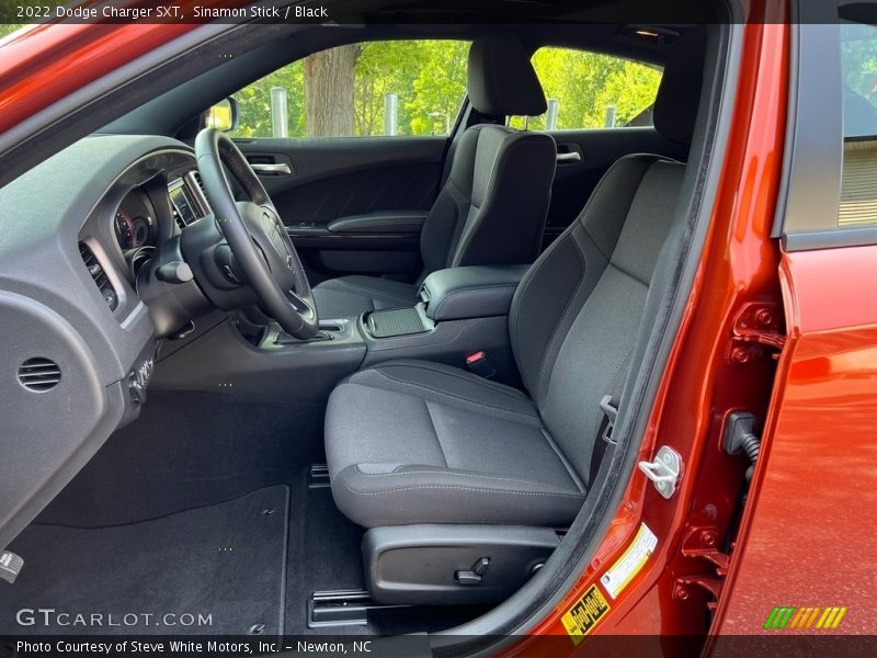 Front Seat of 2022 Charger SXT