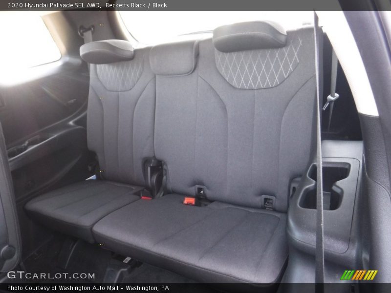 Rear Seat of 2020 Palisade SEL AWD