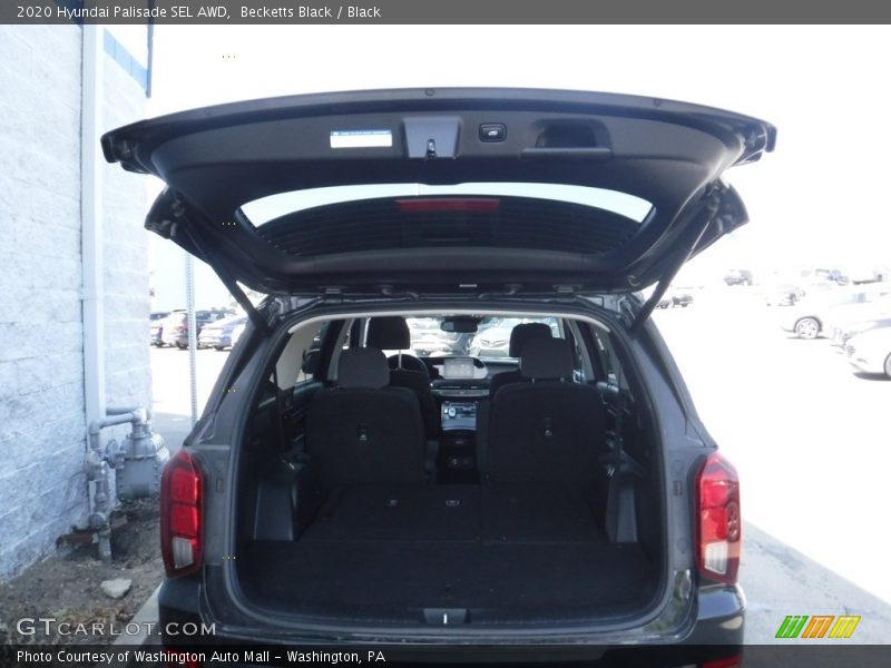  2020 Palisade SEL AWD Trunk