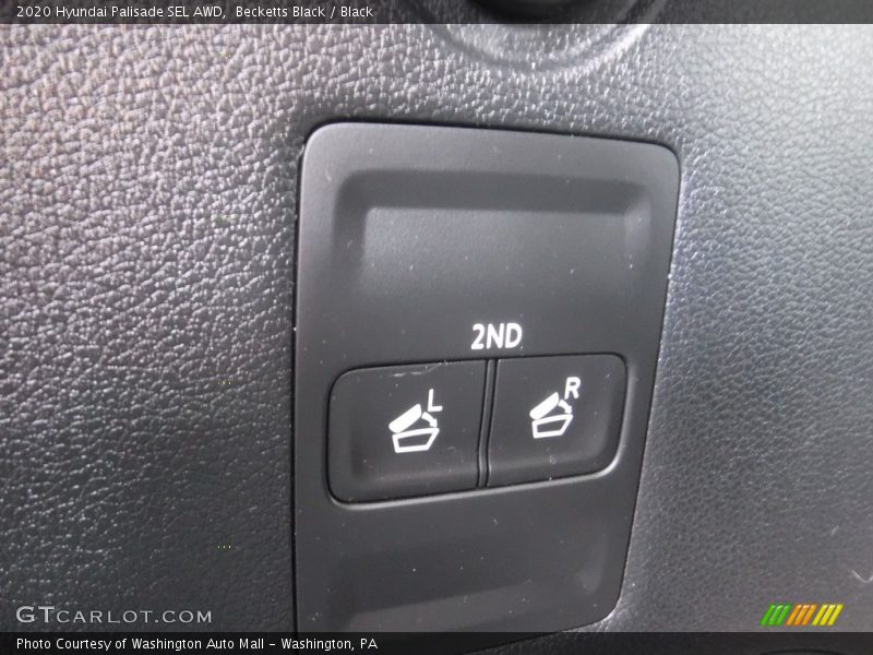 Controls of 2020 Palisade SEL AWD