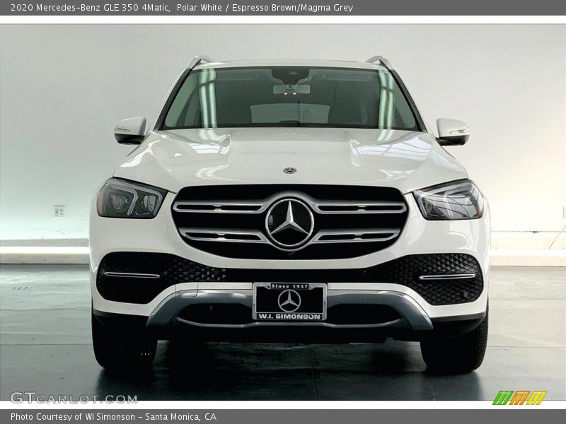 Polar White / Espresso Brown/Magma Grey 2020 Mercedes-Benz GLE 350 4Matic