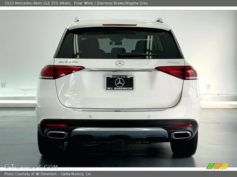 Polar White / Espresso Brown/Magma Grey 2020 Mercedes-Benz GLE 350 4Matic