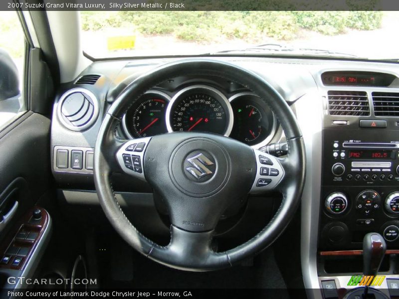 Silky Silver Metallic / Black 2007 Suzuki Grand Vitara Luxury