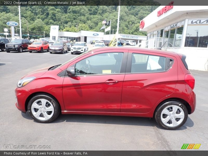  2022 Spark LS Crimson Metallic