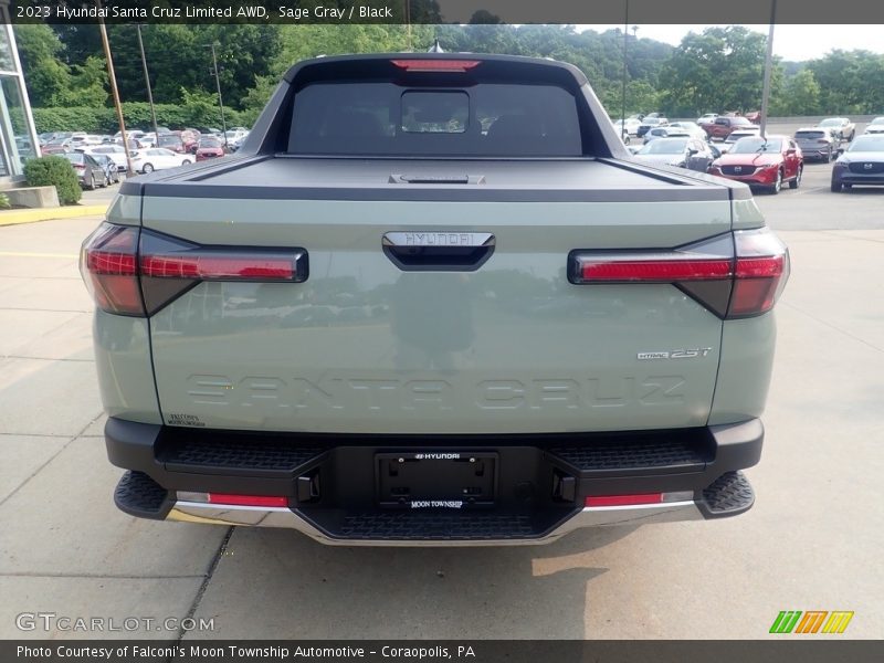 Sage Gray / Black 2023 Hyundai Santa Cruz Limited AWD