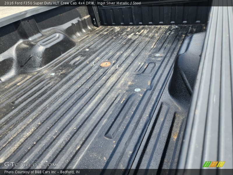 Ingot Silver Metallic / Steel 2016 Ford F350 Super Duty XLT Crew Cab 4x4 DRW