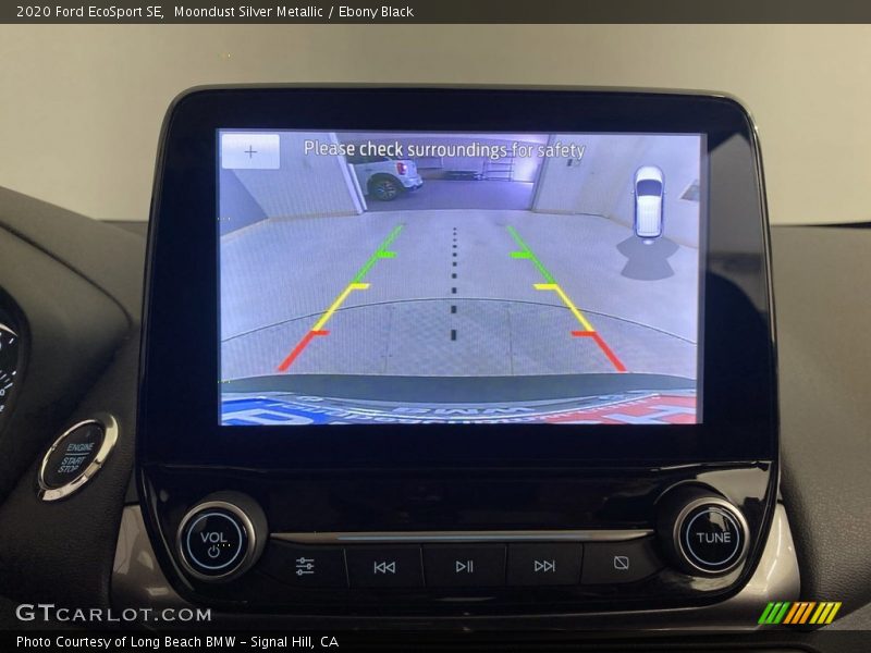 Moondust Silver Metallic / Ebony Black 2020 Ford EcoSport SE