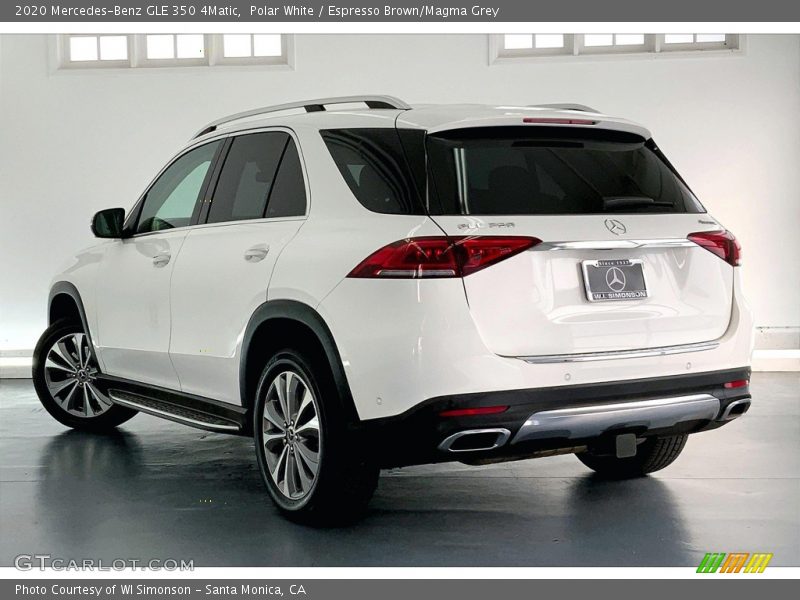 Polar White / Espresso Brown/Magma Grey 2020 Mercedes-Benz GLE 350 4Matic