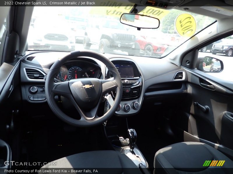 Crimson Metallic / Jet Black 2022 Chevrolet Spark LS