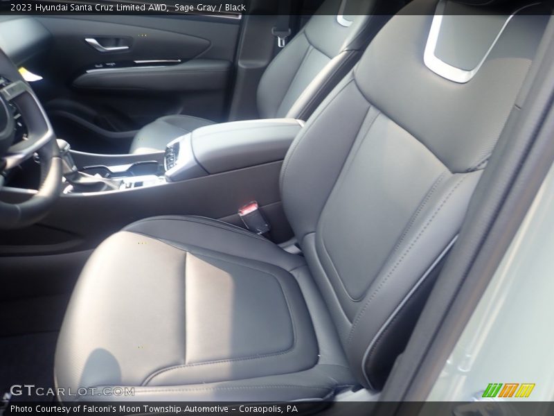 Sage Gray / Black 2023 Hyundai Santa Cruz Limited AWD